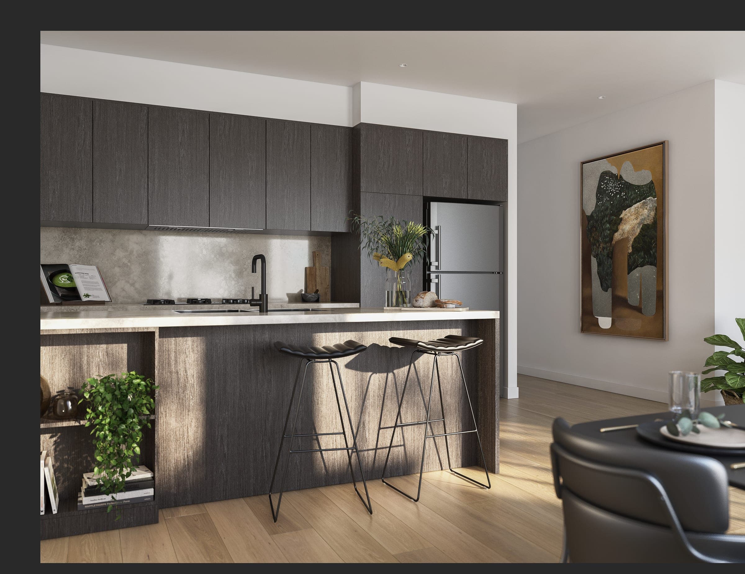 Lumina kitchen — Dark scheme